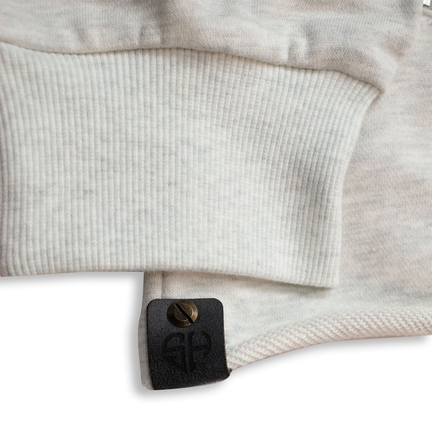 InoFlex Tech™ Hoodie Self-Fabric - Stone Grey