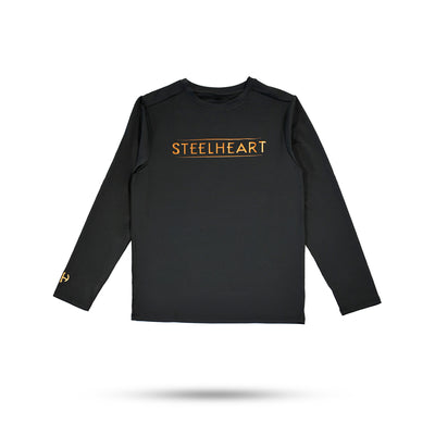 SteelHeart Signature Workout Shirt - Black